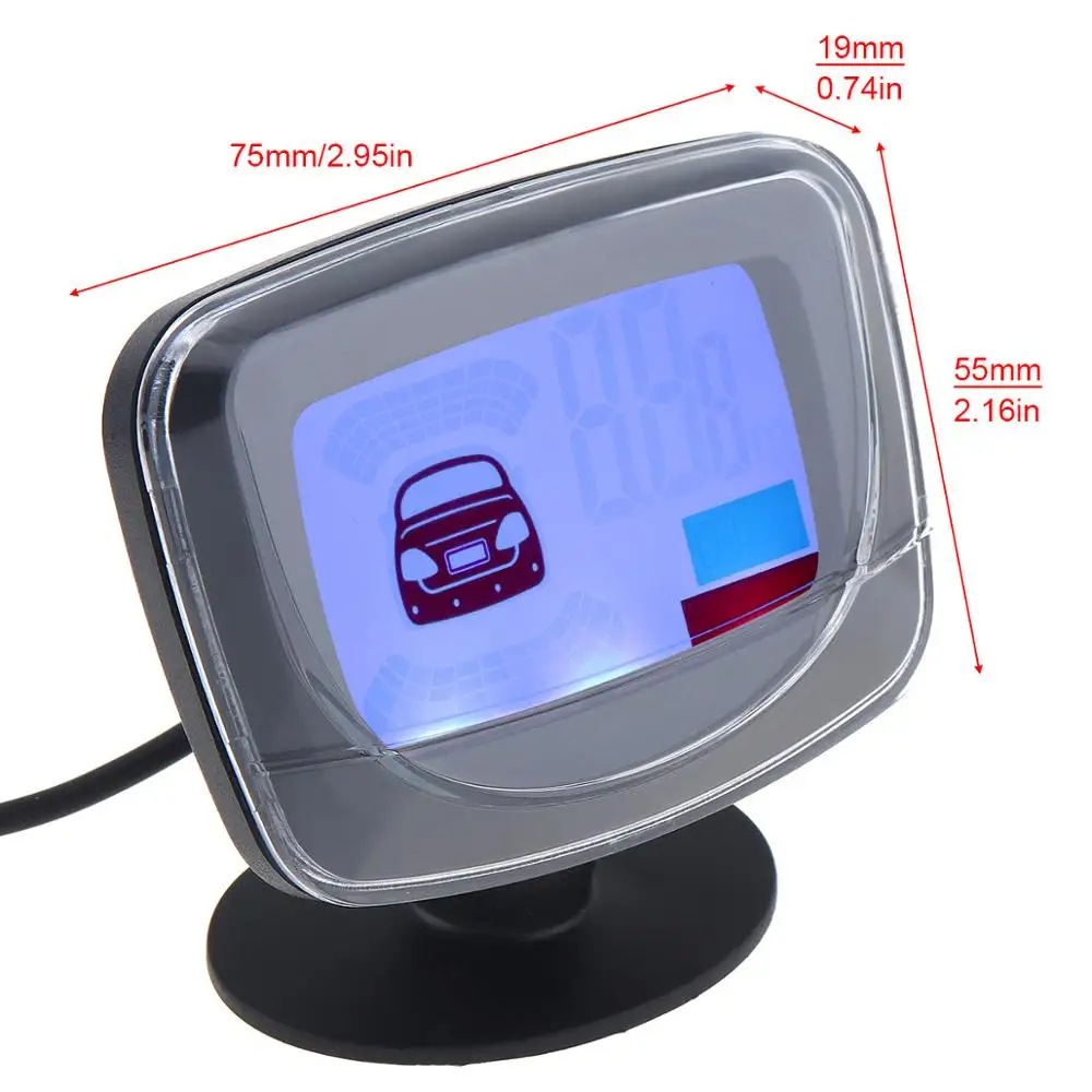 Водонепроницаемый звуковой сигнал заднего вида автомобильная система датчиков