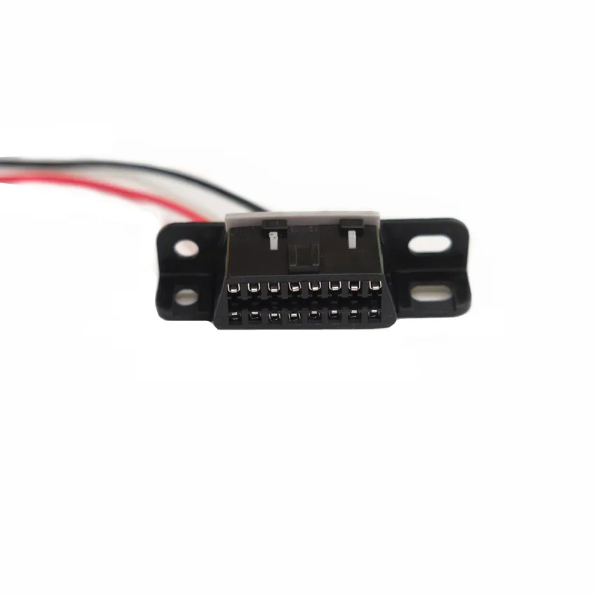 OBDIICAT OBD разъем OBD2 16pin диагностический интерфейс гнездо для провода &quotмама&quot