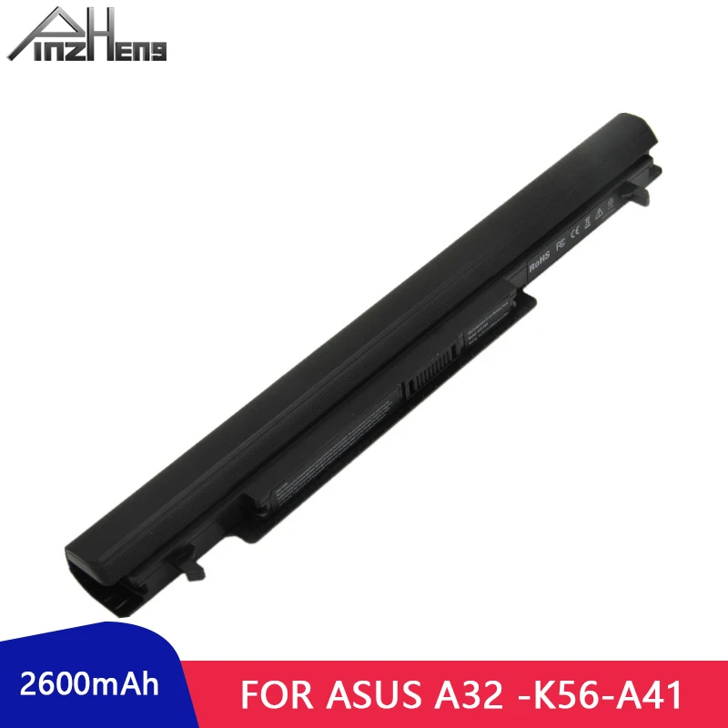 PINZHENG Аккумулятор для ноутбука ASUS A46C S550C S46C S56C E46C K46 A41-K56 K46CM K46C K56C K46CA K56CA Series |