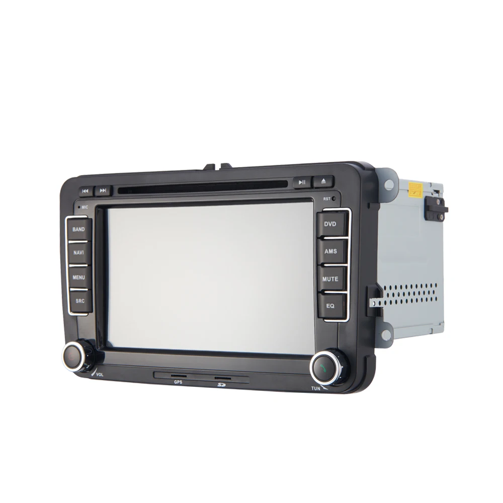 Встроенный ключ Carplay и Android авто 7 дюймов Автомобильный dvd-плеер радио для V W Volkswagen POLO PASSAT TOURAN Golf 5 6 Skoda Seat
