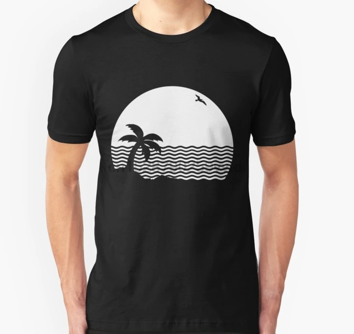 Мужская футболка по всему району вытерта! Логотип унисекс для женщин фyтбoлкa т до