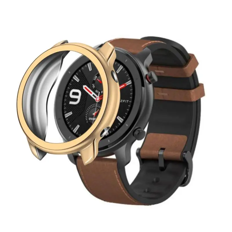 2020 Модный мягкий чехол из ТПУ для часов Xiaomi Huami AMAZFIT GTR защитный жесткая