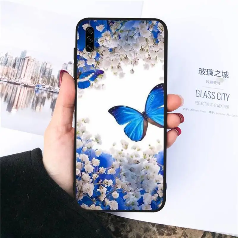 

Butterfly Phone Case For Samsung galaxy S 21 20 10 8 A 50 21s 51 71 70 40 20 20e note 10 plus Ultra 5g fe
