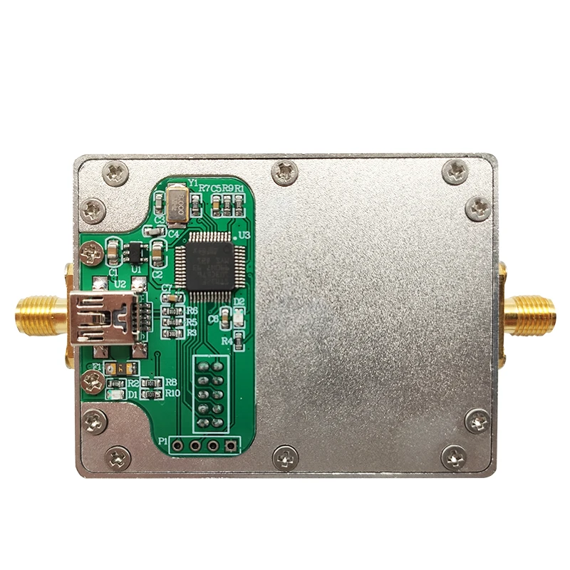 

ADF4351 PLL signal source frequency synthesizer is controlled by single chip microcomputer with cavity rf PLL