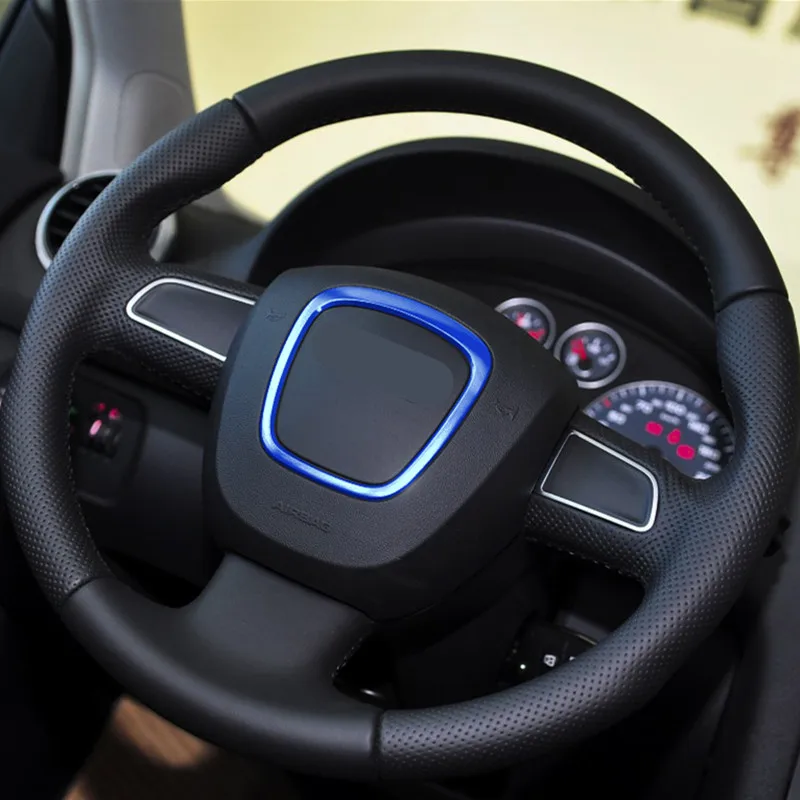 Автомобильное рулевое колесо декоративное кольцо металлическая 3D наклейка для