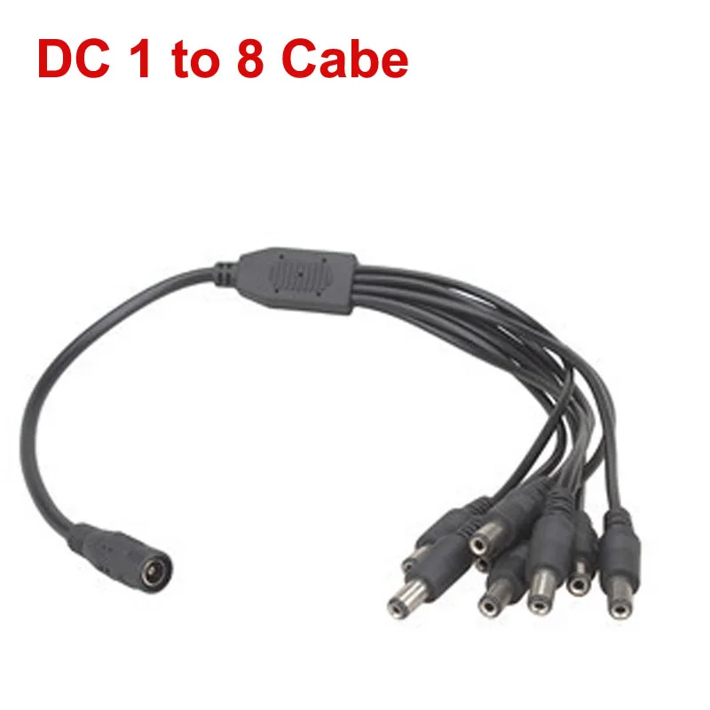 1 шт. соединительный кабель сплиттер с разъемом папа на 2/3/4/5/8 5 мм * 2 12 В постоянный