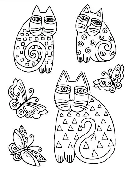 Кошка ясный штамп или для DIY Скрапбукинг/изготовление карт/Дети забавное