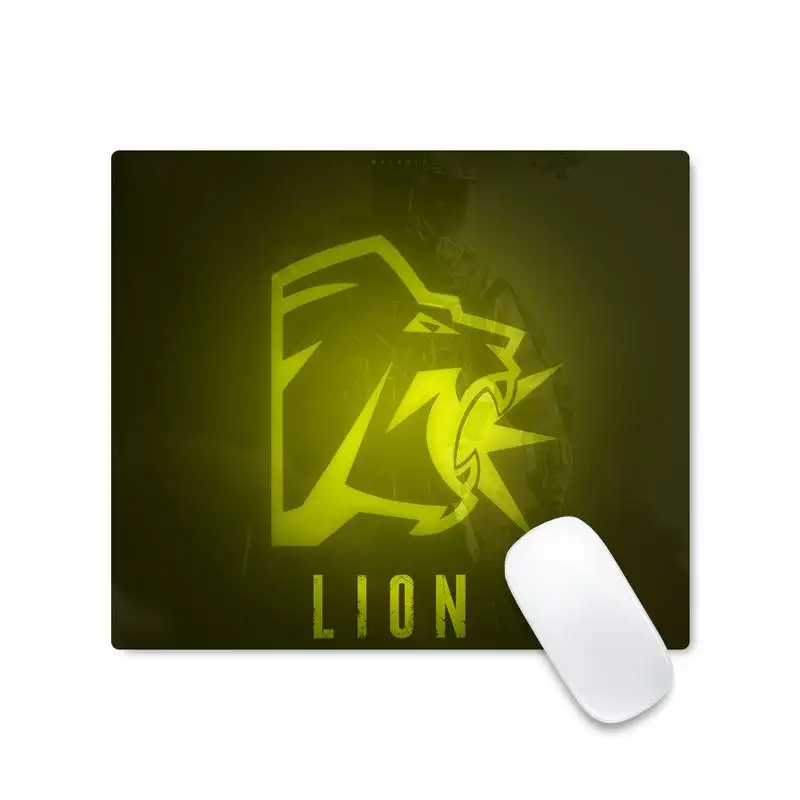 

Rainbox six siege logo Rubber Desktop Mousepad Mouse pad Desk Protect Game Officework Mat Non-slip Laptop Cushion mousepad