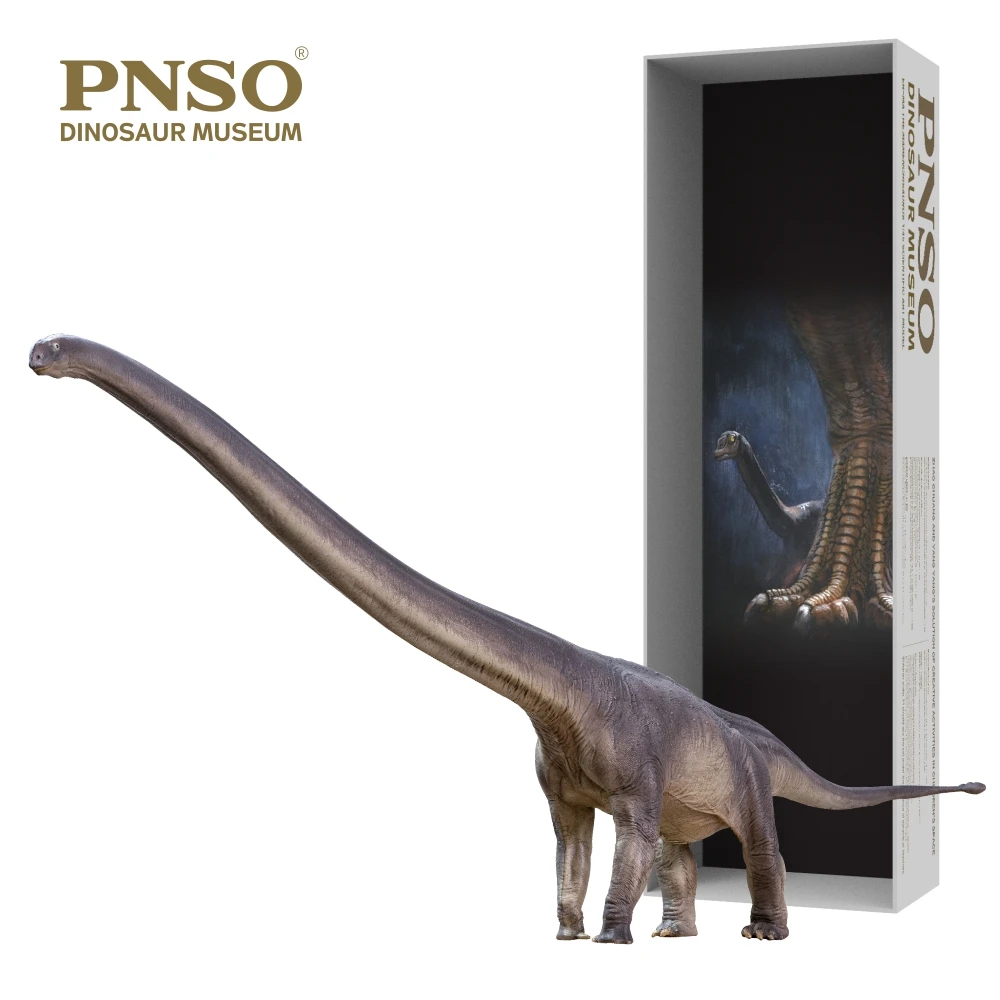 PNSO-Serie de museo de dinosaurios, nuevo ER-MA, los Mamenchisaurus 1:45, modelos de arte cient&iacute;fico-3