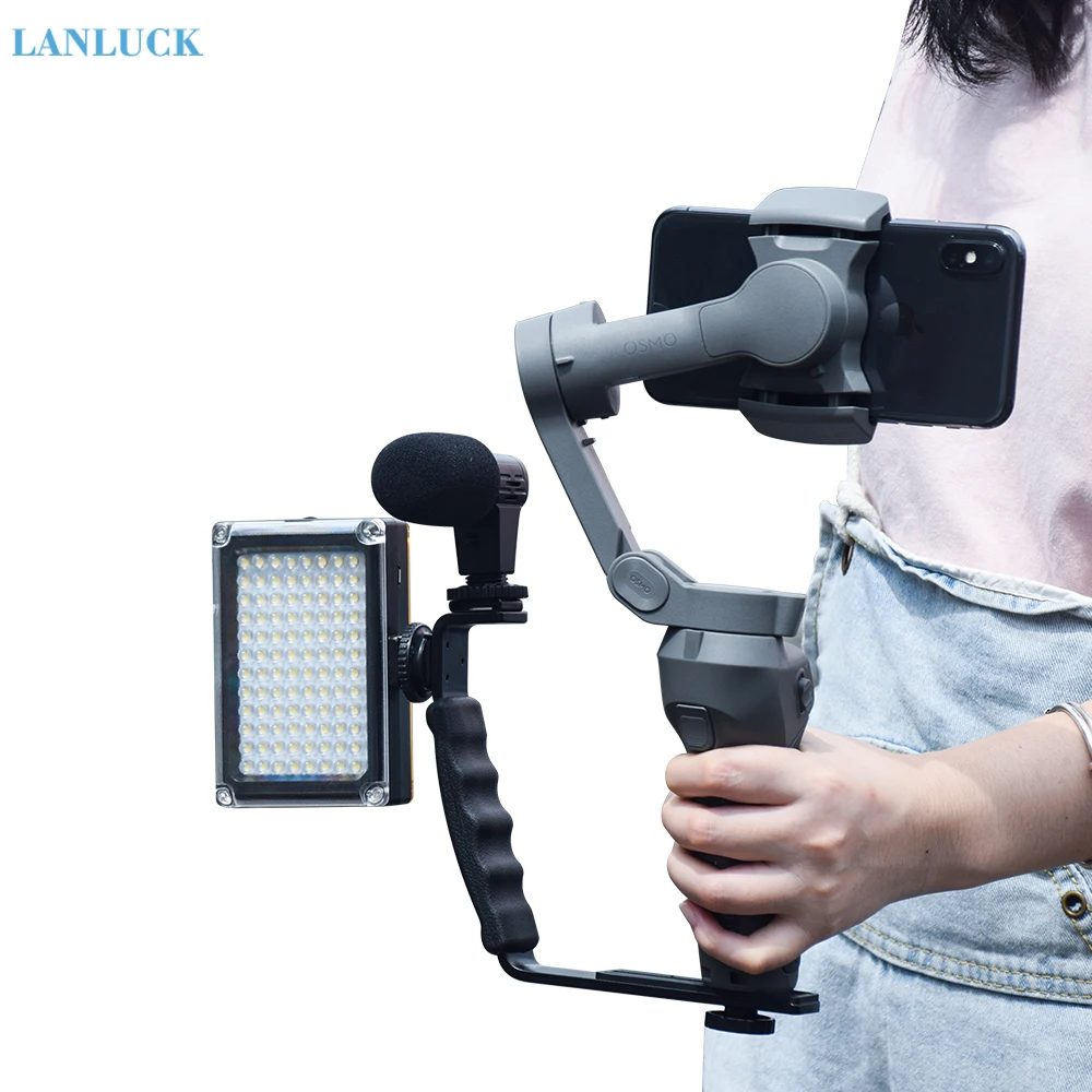 L образный прочный держатель подставка для DJI OM 4 Osmo Mobile 2 3 стабилизатор