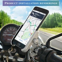 phone holder 360%c2%b0 universal bike aluminum alloy motorcycle motorbike handlebar phone holder stand mount for 4 6 6 inches
