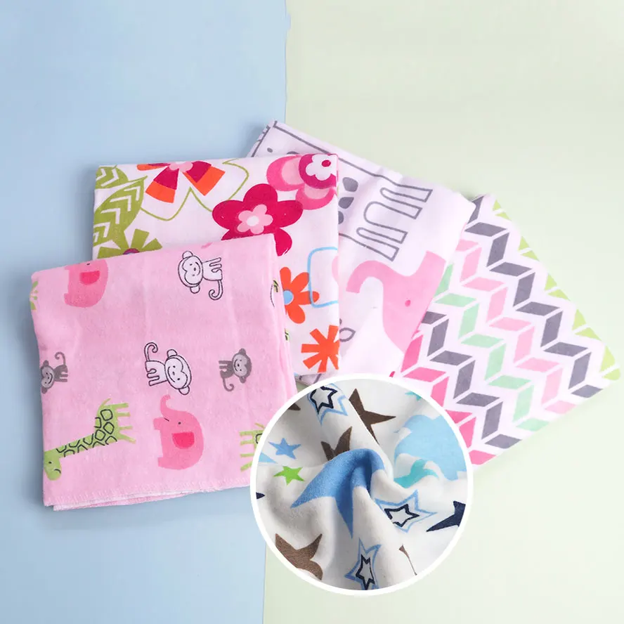 4Pcs/Lot Bab Blankets 100% Cotton Newborn Muslin Baby Bath Diapers Swaddle Newborns Photography Wrap | Мать и ребенок