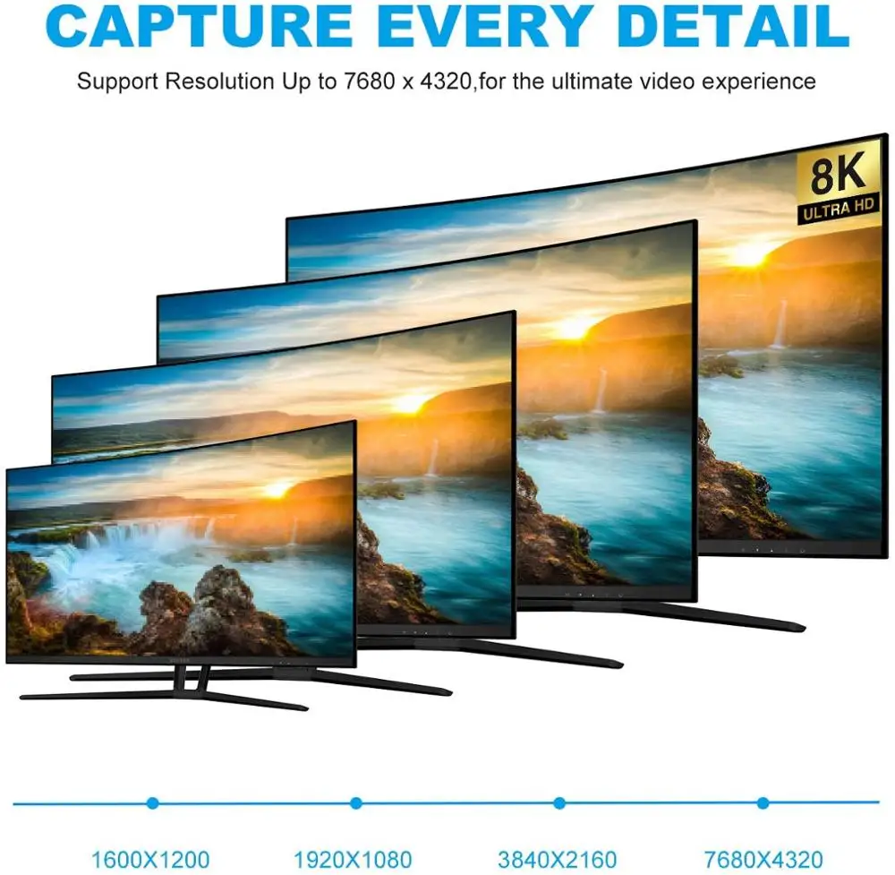 Кабель AIXXCO для порта дисплея 1 4 8K 4K HDR 165 Гц 60 адаптер портов видеопорта на ПК