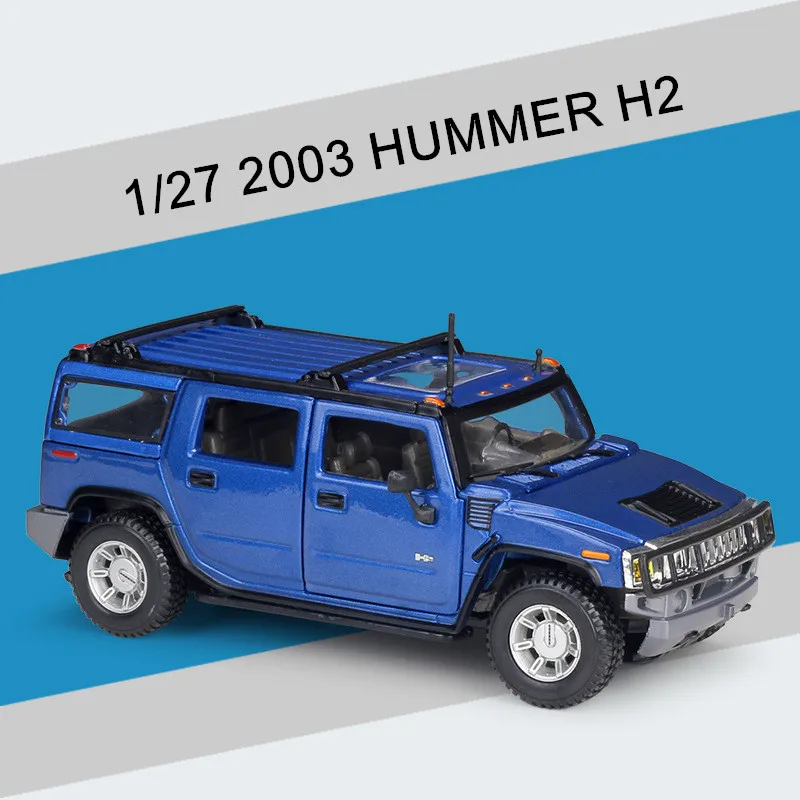 

1:27 HUMMER H2 Classic Car Alloy Car Model Diecasts Metal Toy Off-road Vehicles Car Model Simulation Collection Childrens Gift