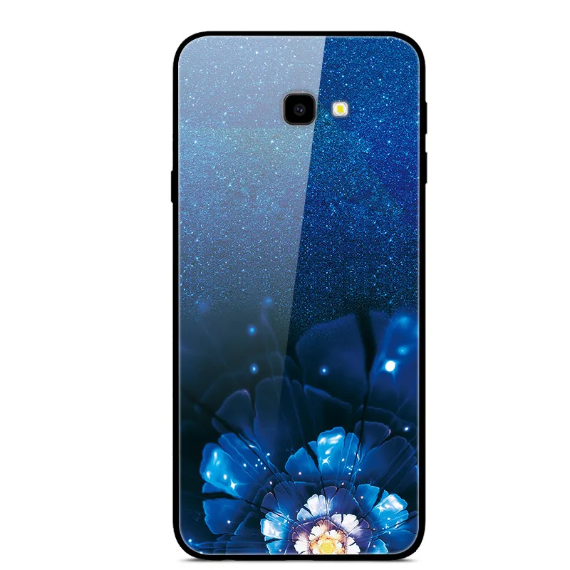 Для samsung J4 Plus чехол закаленное стекло твердая задняя крышка для samsung Galaxy J4 Plus чехол J 4 Plus A20E A2 Core Note 10 Plus