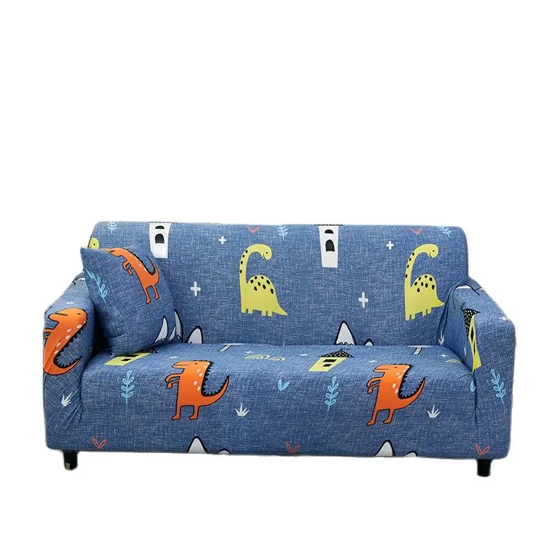 Чехол для дивана с цветочным принтом всесезонный эластичный мебели в гостиной