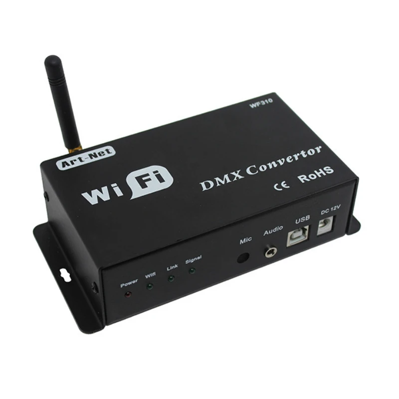 WiFi конвертер dmx led контроллер выход dmx512 12 в wifi сигнал преобразования android или ios