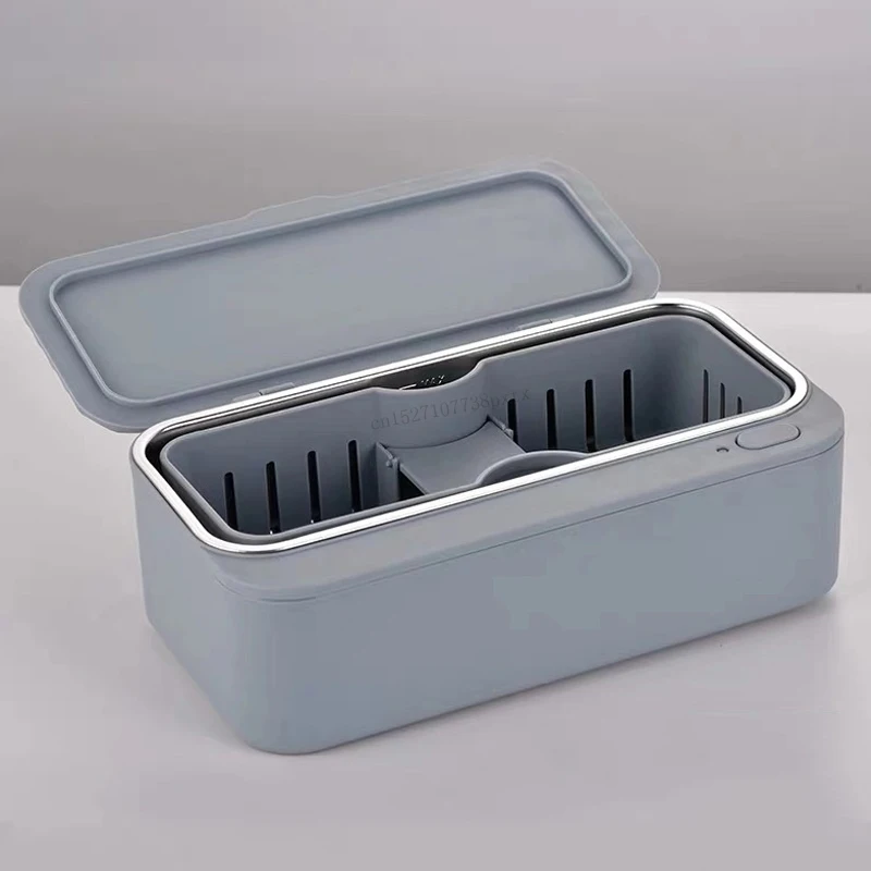 blue Xiaomi EraClean Ultra sonic Cleaner 45000 Гц очки часы Стоматологическая бритва щетка ультразвуковая звуковая очистка резервуар - Цвет: blue