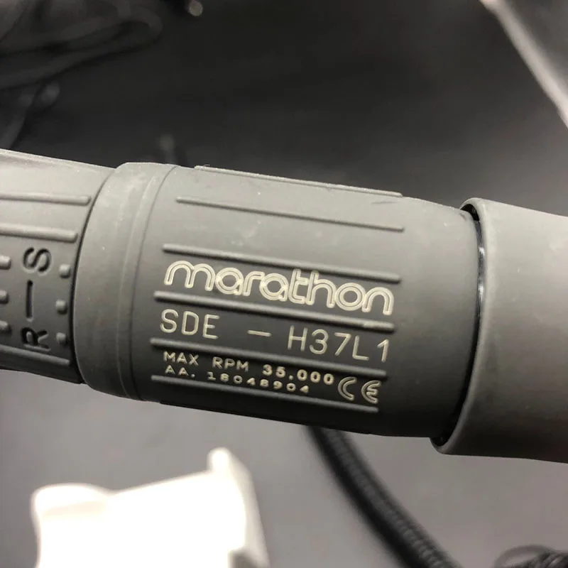 Электрическая дрель для ногтей MARATHON champion 3 H37L1 65 Вт 35000 об/мин мощная мини моторная