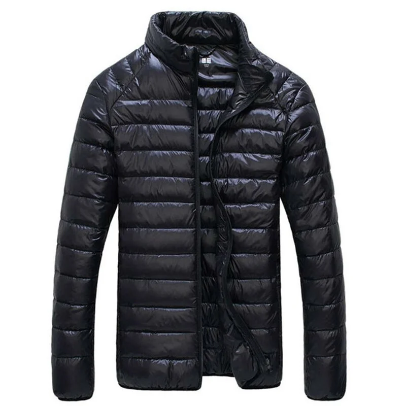 

2021 New Winter White Duck Downs Jacket Men Ultralight Parka Men Casual Down Warm Windproof Jacket Coat Male Outwear Size S-3XL