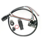 Плата платы модуля POE для IP-камеры видеонаблюдения, плата с выходной мощностью 12 В, для Ethernet IEEE802.3afat, для ПК с кабелем POE