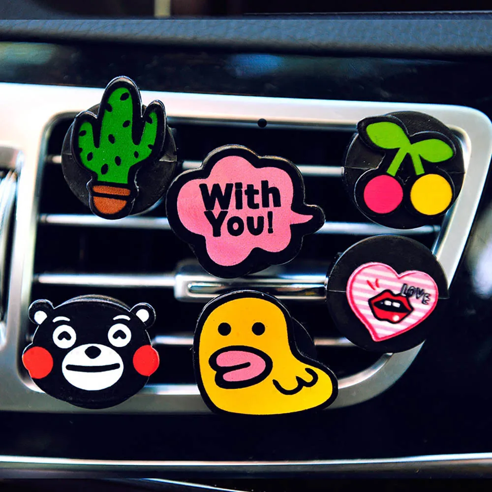Автомобильные украшения Симпатичные вентиляционные отверстия зажим для духов