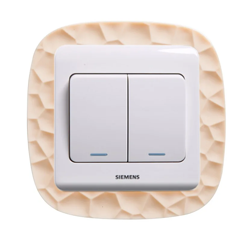 3D наклейка на выключатель новый дизайн украшение комнаты Силиконовая светящаяся