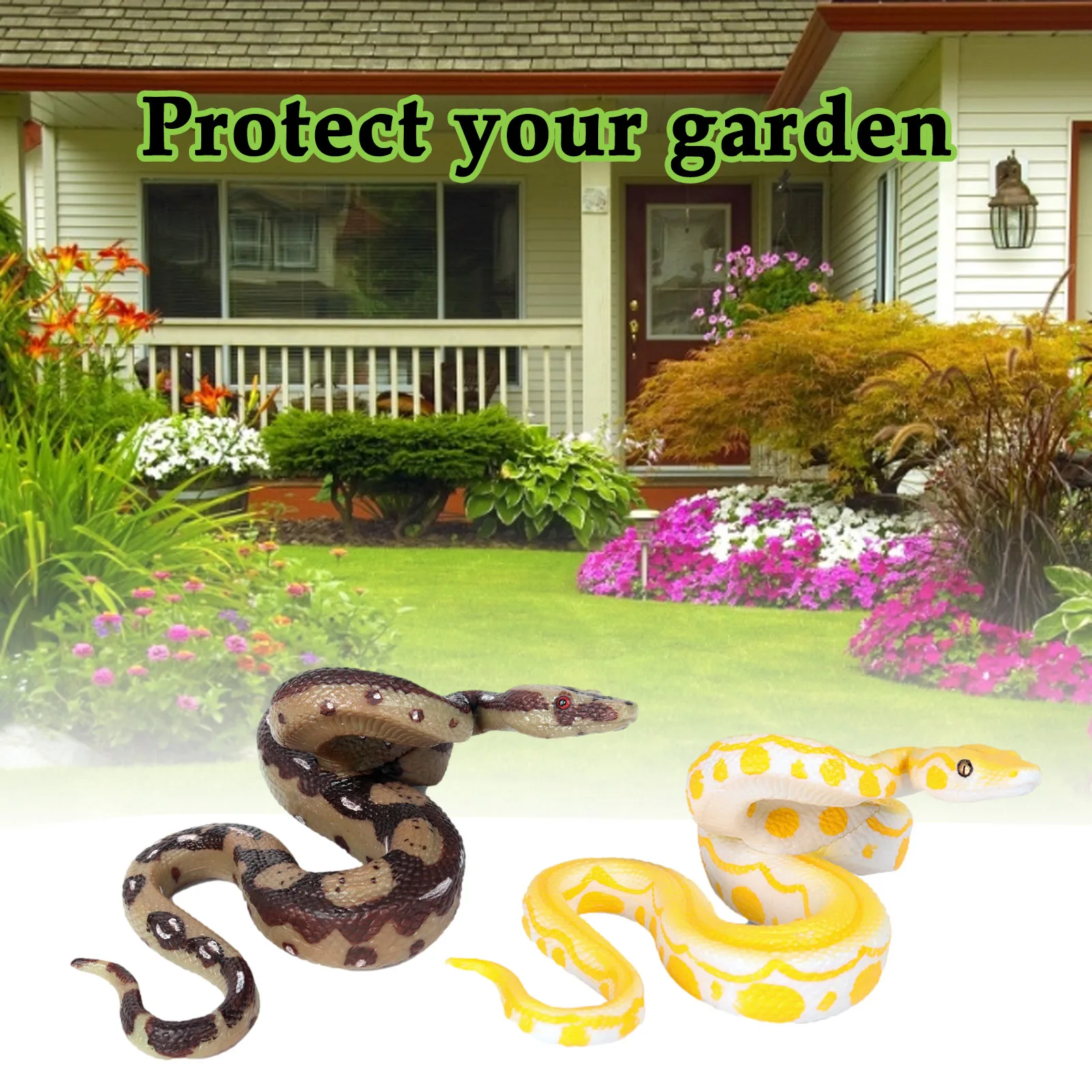 

Realistic Rubber Soft Fake Snakes Boa Model High Simulation Toy Prank Joke Funny Toy Garden Props Antistress Halloween Kids Gift