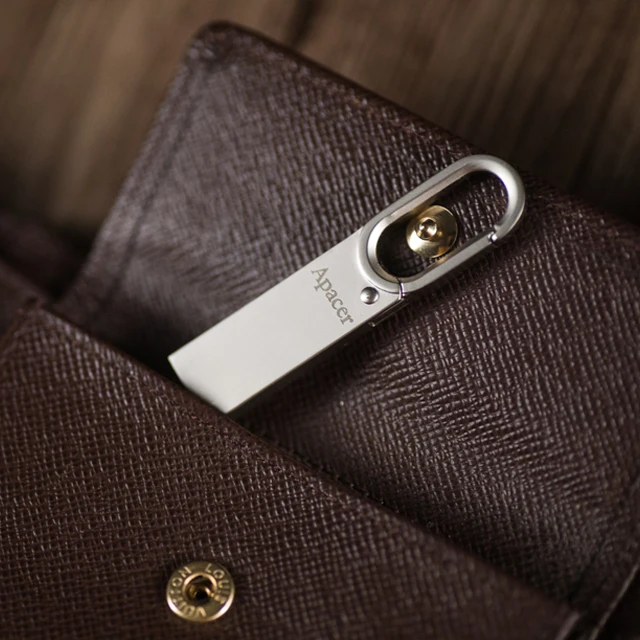 Apacer USB 3 1 USB2.0 металлический водонепроницаемый Флешка 32 ГБ 16 Ключ крючок Usb
