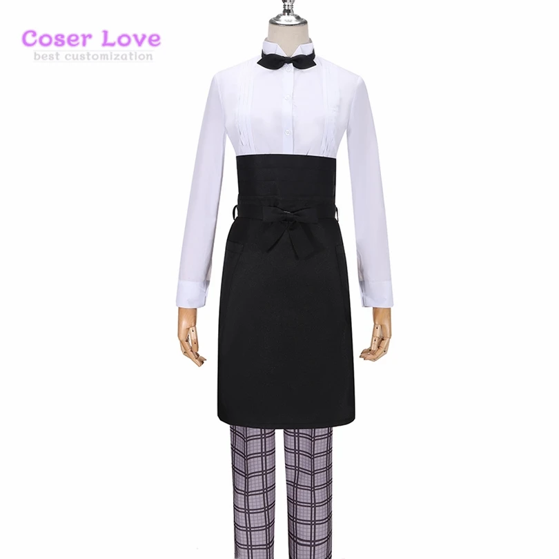 FGO Fate/большой заказ сладости рай Мерлин официант кафе Карнавальный Костюм