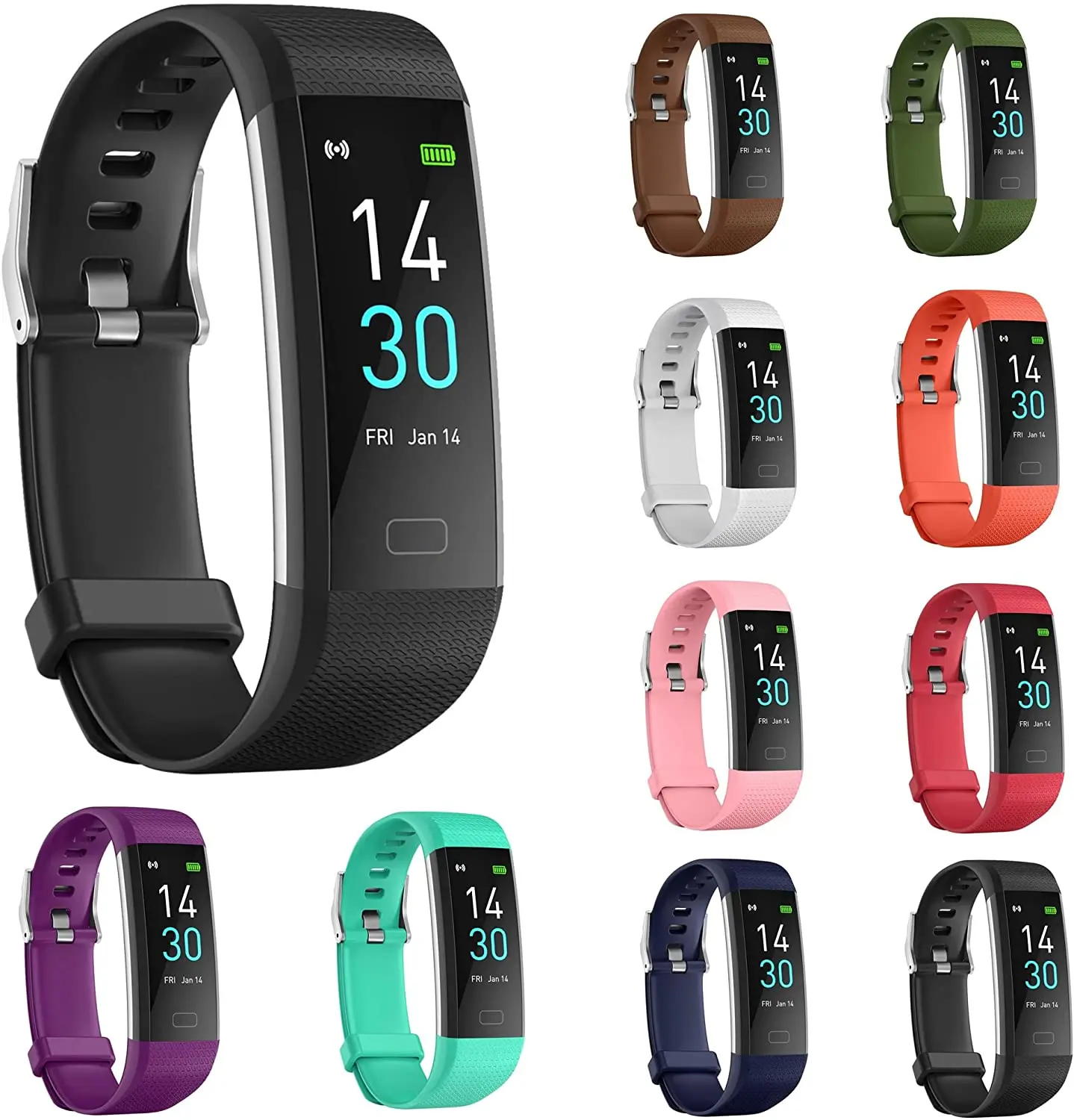 

Multifunction Second Generation Upgraded Smart Bracelet 16 Sport Modes Waterproof Wristband Blood Pressure Heart Rate Sleep