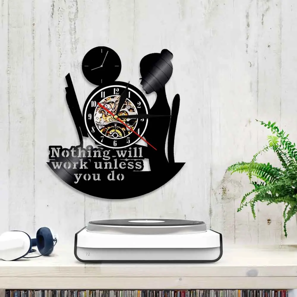 Ничего не сработает если вы сделаете вдохновляющие настенные часы с цитатами Maya