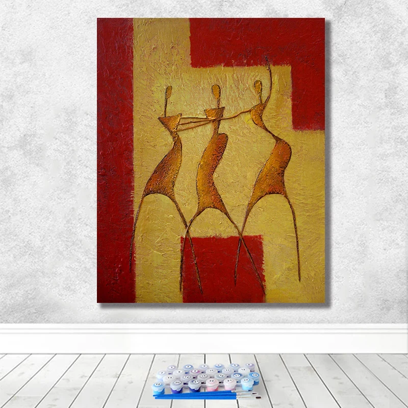 Diy разрисовка по цифровым картинкам Пикассо абстрактная креативная ручная