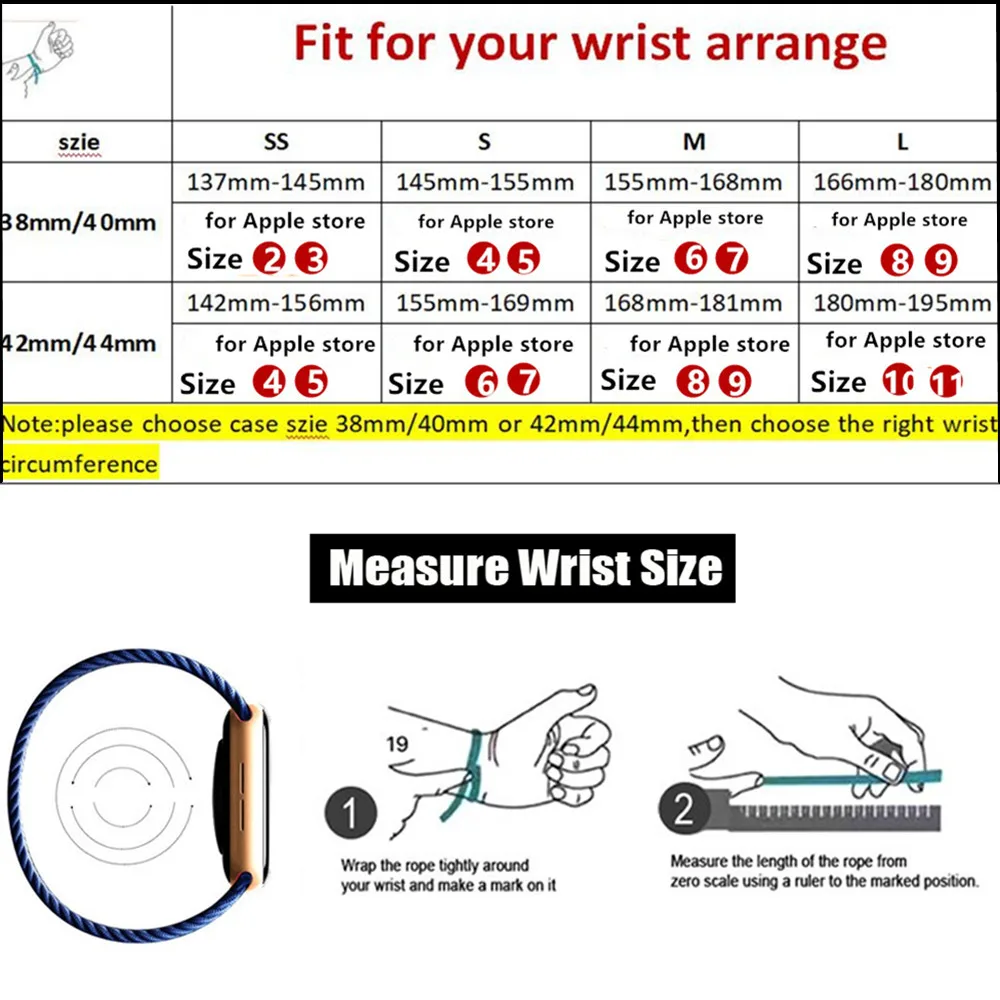 For Apple Watch Band 44mm 40mm 42mm 38mm45mm41mm Braided Solo Loop Strap Nylon Elastic Fabric Bracelet iWatch Serie 7 3 4 5 SE 6
