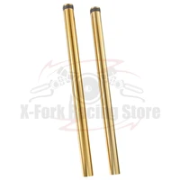 front inner fork tubes gold pair for kawasaki zx900 gpz900r 1990 2002 1991 92 93 94 95 96 97 98 99 2000 01 41x638mm 44013 1317