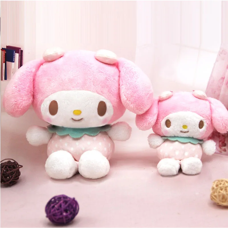 Японская веб-звезда ins sanrio Клубника HelloKitty Cinnamoroll плюшевые игрушки Мелодия плюшевый кулон пудинг PC Собака висячая пряжка