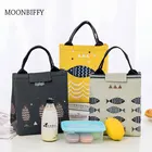 Водонепроницаемая Сумка-тоут для ланча из ткани Оксфорд, Термосумка большой емкости для пикника, для женщин, детей, мужчин, с рисунком рыбы