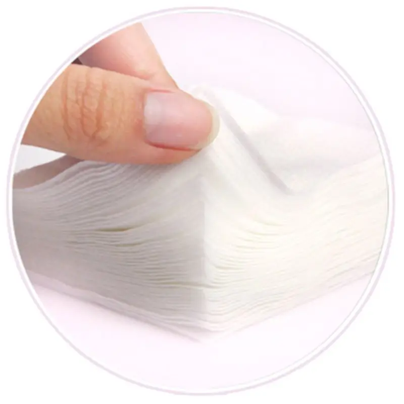 100 шт./коркор. ватные диски для макияжа лица средство удаления косметика очищения