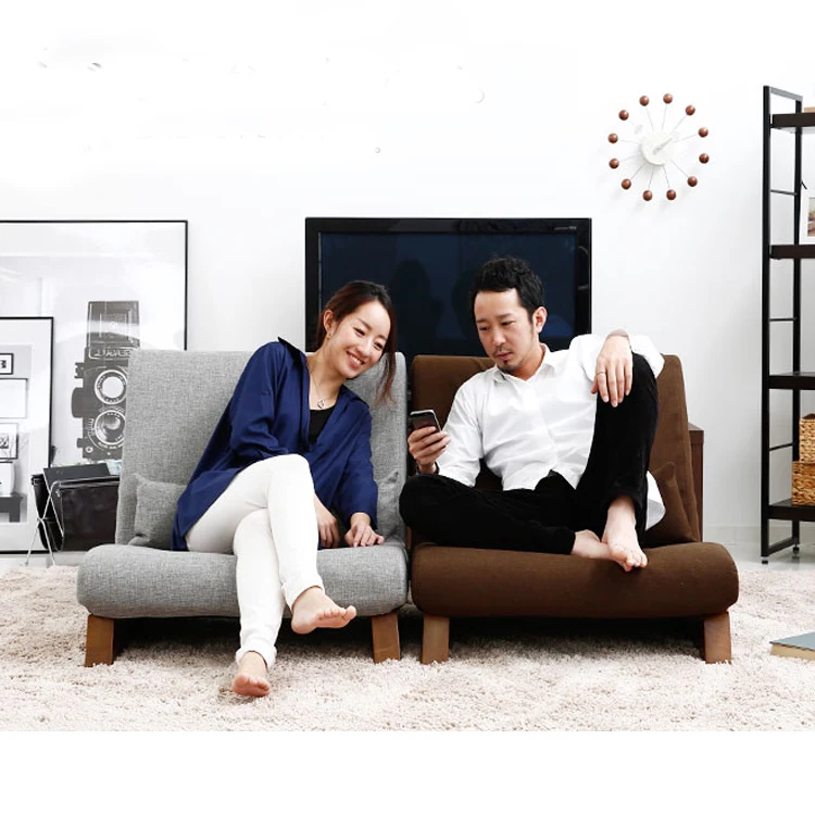 Складной одноместный диван кровать H 35% современная ткань мебель для гостиной в