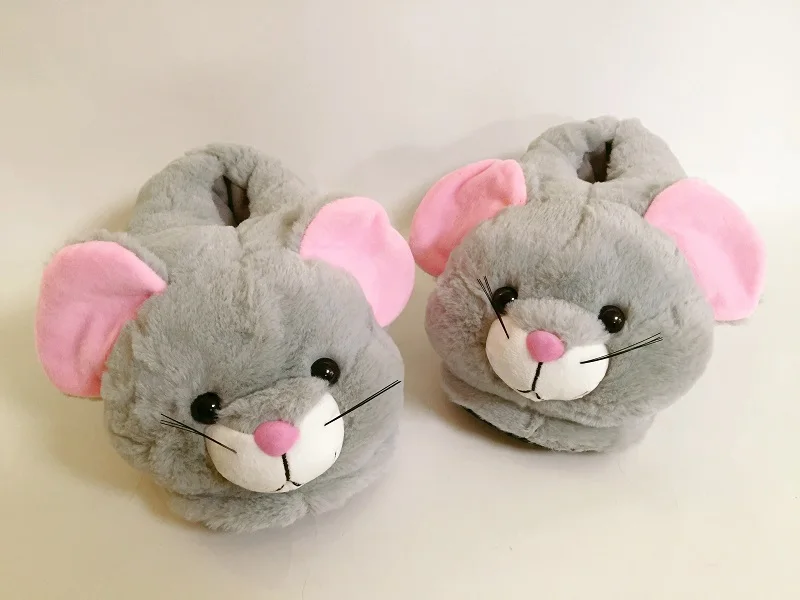 Обувь с плюшевым медведем размеры 34 44 милые очень мягкие теплые домашние зимние