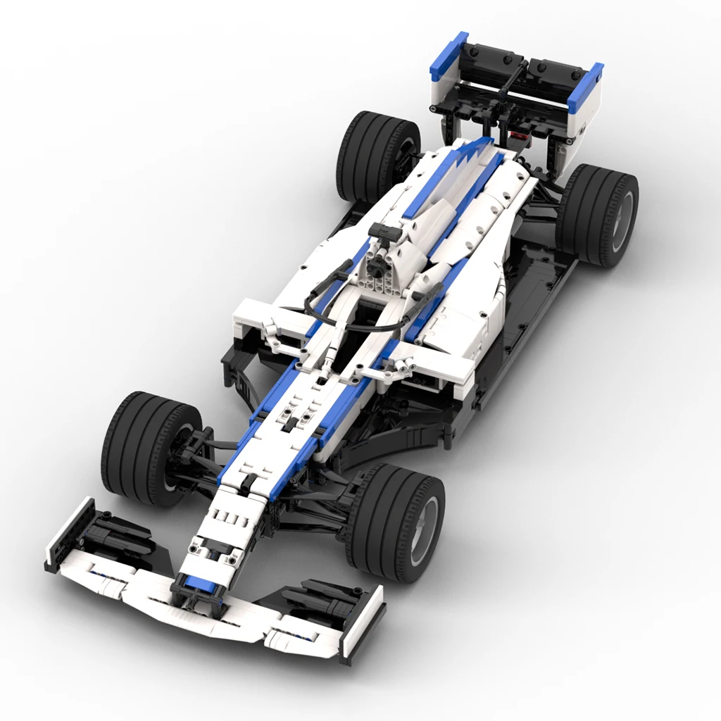 

MOC-47392 F1 Car for The 2020 Season W43 Is Compatible with The New RC Technology Track Roadster