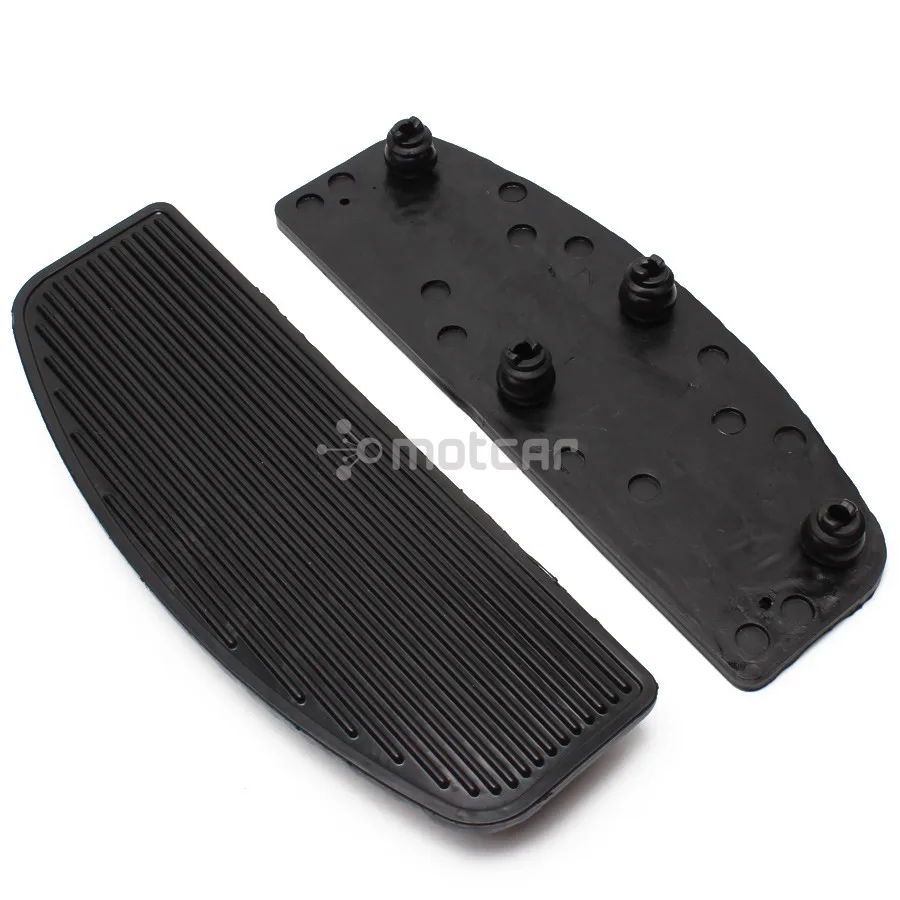 Для Harley FLHTC FLHTCUI FLHTCU FLHRC 2 шт. мотоцикл черный Передний резиновый всадник вставка половицы подножки для ног peg Подставка для ног