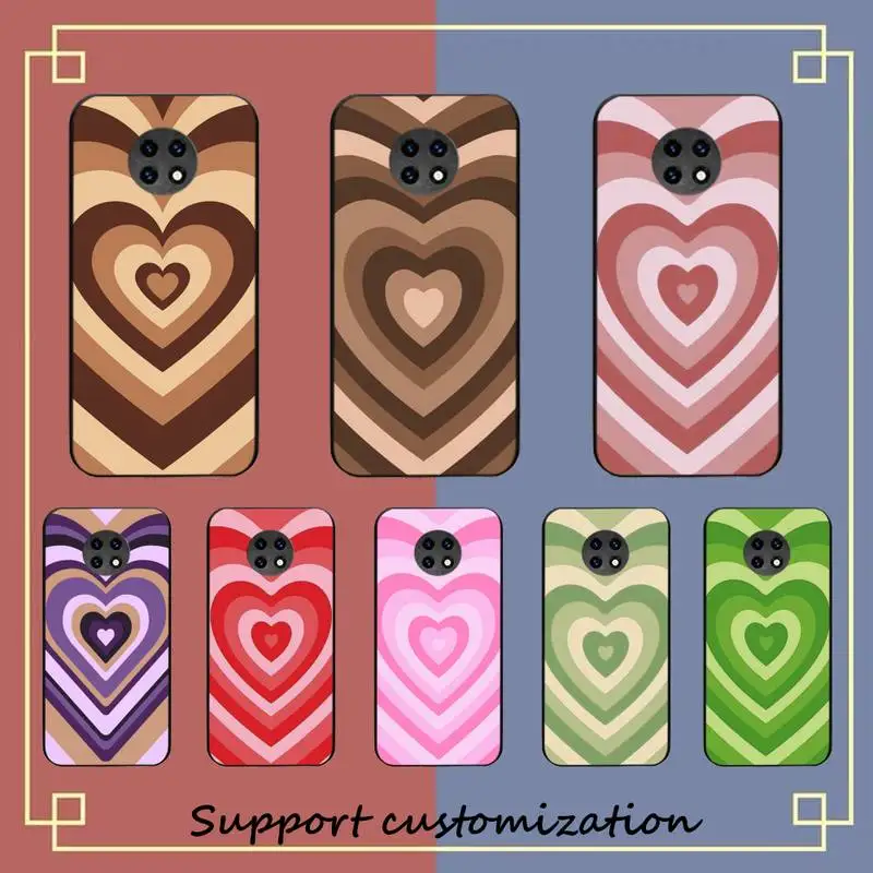 

Latte Love Coffee Heart Phone Case For Xiaomi Redmi Note 8A 7 5 Note 8pro 8T 9Pro note 6pro