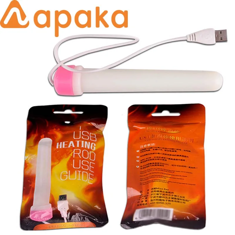 Секс товары зарядка через USB нагревательный стержень влагалище грелка для