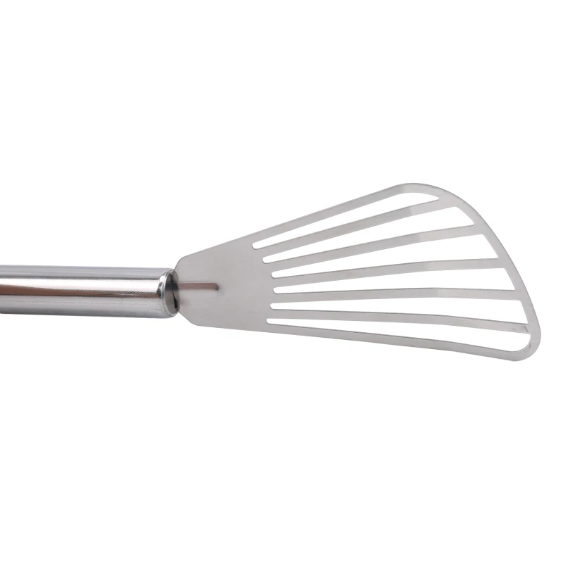 

Stainless Steel Slotted Spatula Fish Flat Fish Steak Slice Frying Egg Turner Shovel Kitchen Supplies Cookware Cooking