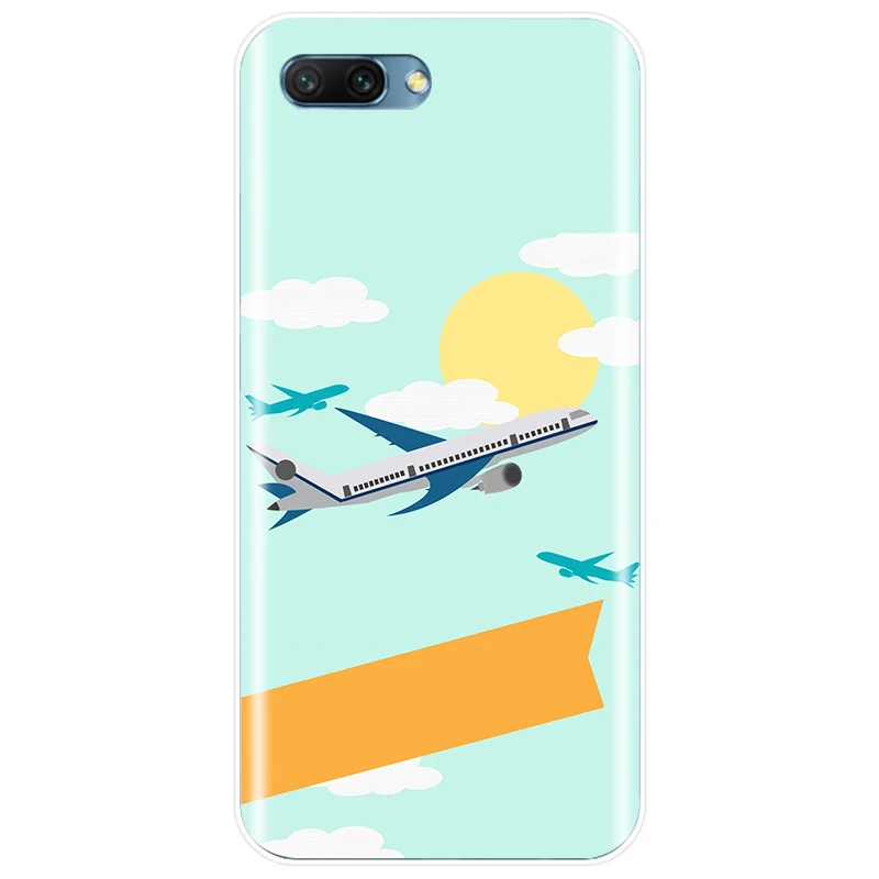 Самолет fly путешествия облачности чехол для телефона из мягкого силикона ТПУ с