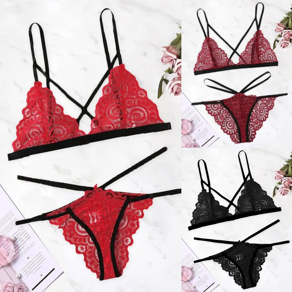 Женское нижнее белье сексуальный комплект с бюстгальтером новинка женский