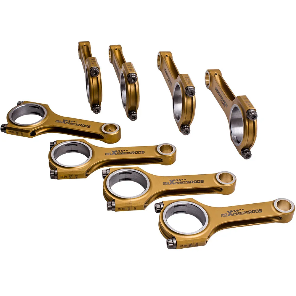 

8pcs Connecting Rods H Beam 147.5mm Rod for Toyota Lexus 3UR LS GS GX 460 LX 570 4.6L 5.7L Tundra Sequoia Conrods Con rods