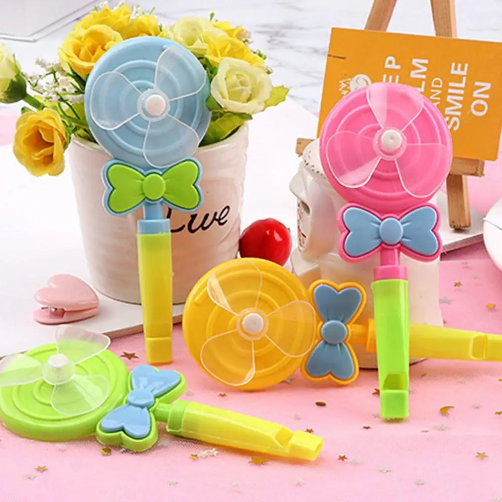 

Lollipop Windmill Whistle Windmill Blowing Toy Children's Outdoor Handle Toys Kindergarten Gifts Children's Day Gifts