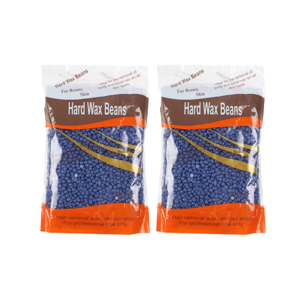 

300g Painless Hair Removal Wax Beads Strips Professional Depilatory Pearl Hard Wax Beans for Salon (Lavender)